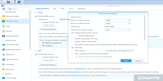 Pengertian dan Panduan Konfigurasi Synology NAS Pengertian dan Panduan Konfigurasi Synology NAS