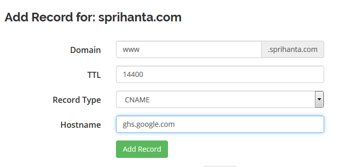 Merubah Nama Domain Pihak Ketiga Di Blogspot Merubah Nama Domain Pihak Ketiga Di Blogspot